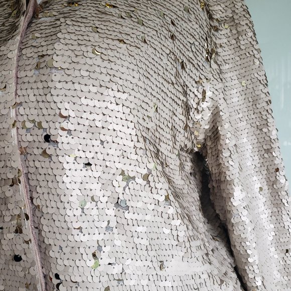 NWT - bl-nk London - Kimberly sequin bomber jacket - Picture 8 of 13